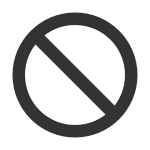 Slash SVG Icon